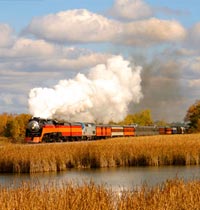 4-8-4 Steam Engine in BD-R