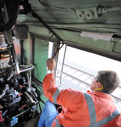 Southern Pacific 4449 Hi-Line Cab Ride