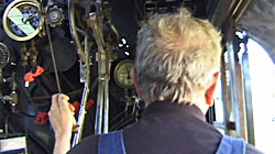 Inside the Cab of Spokane Portland and Seattle 700